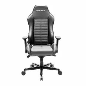 Кресло из натуральной перфорированной кожи DXRacer OH/DJ188/N - вид спереди
